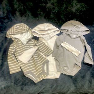 New Hanes Hoodie body suits